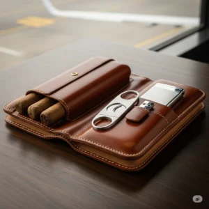 Leather Cigar Case